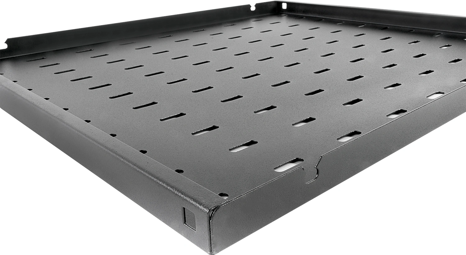 ЦМО Полка перфорированная, глубина 620 мм, цвет черный (СВ-62-9005)