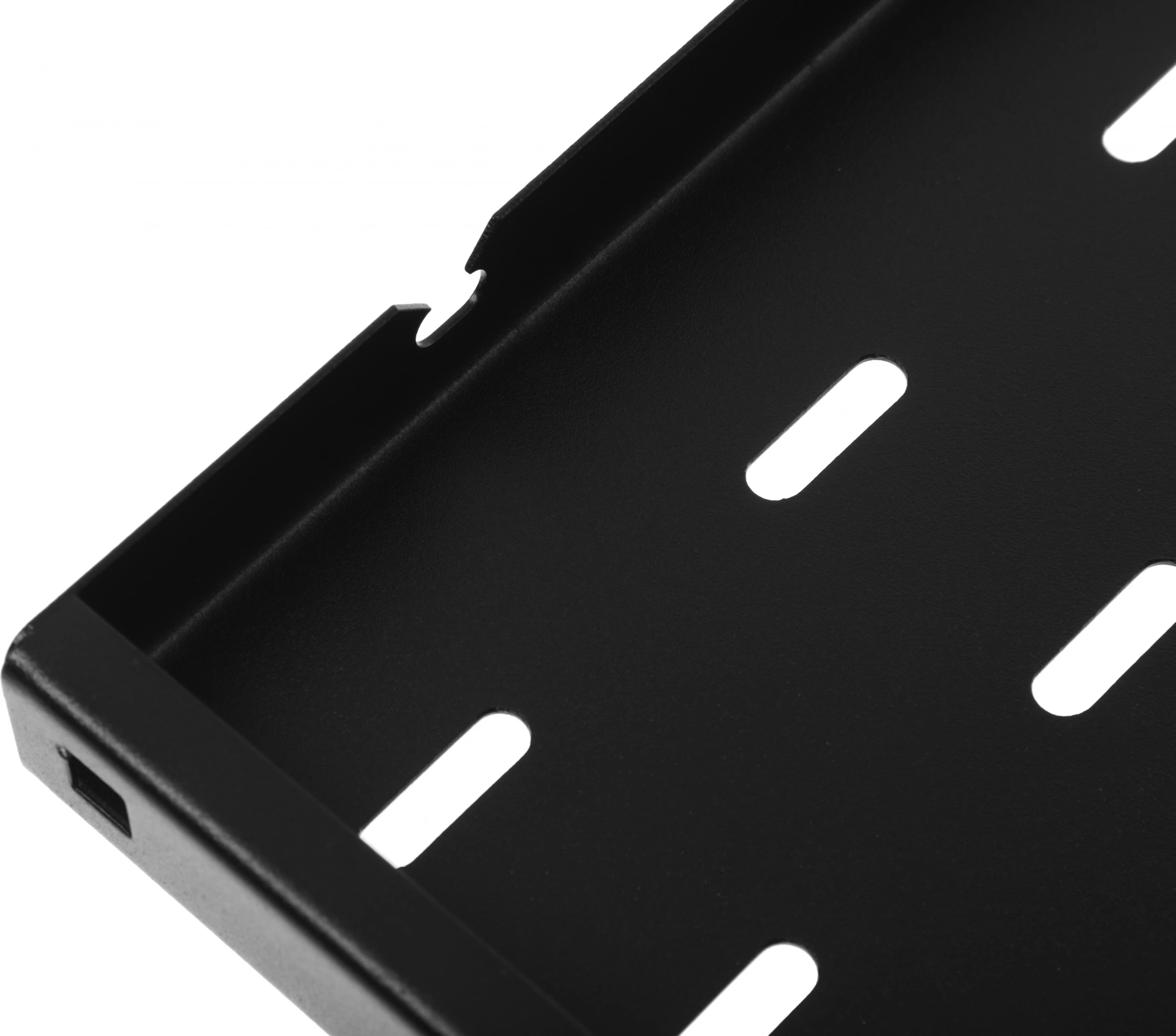 ЦМО Полка перфорированная, глубина 450 мм, цвет черный (СВ-45-9005)