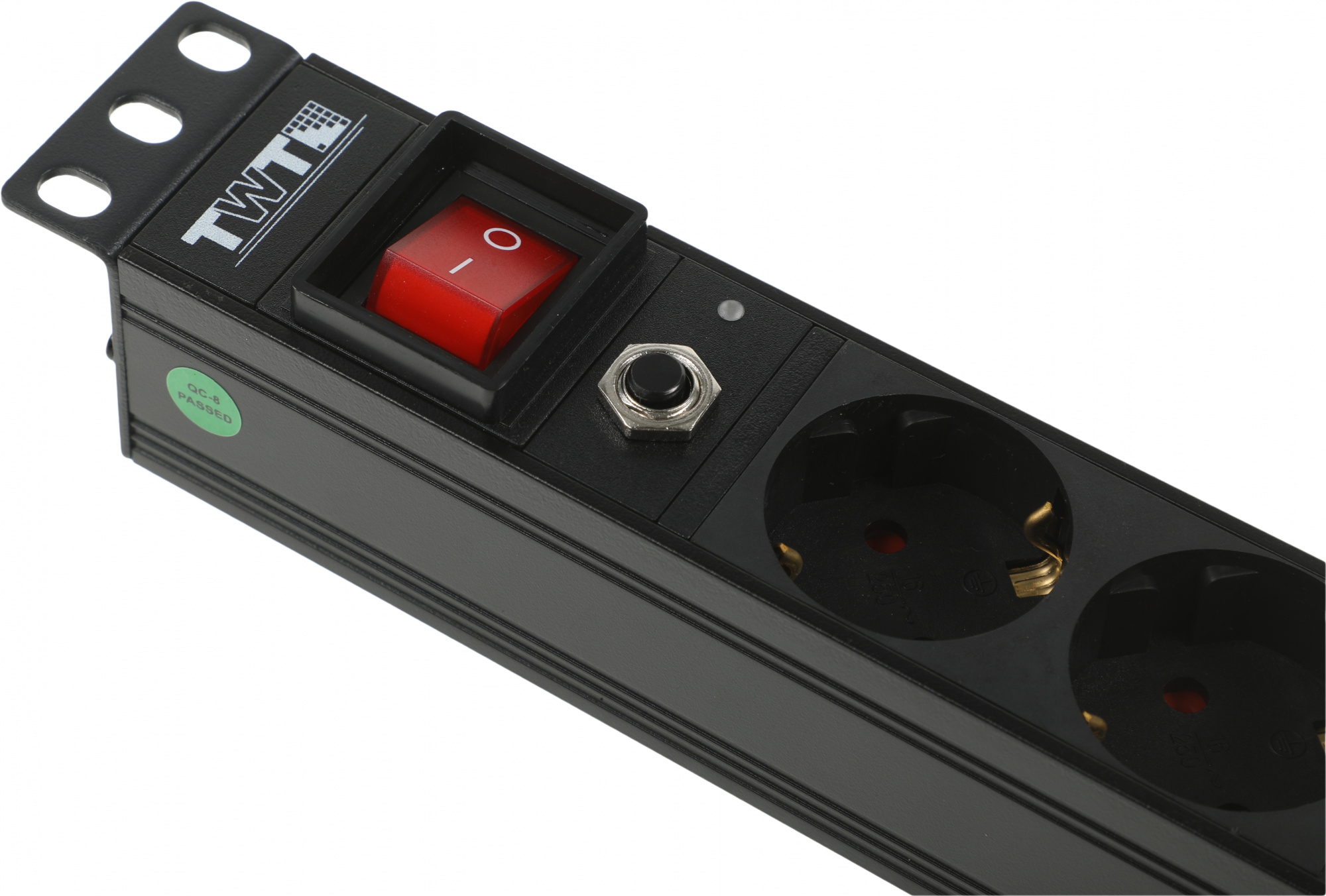 Блок розеток LANMASTER TWT-PDU19-10A8P