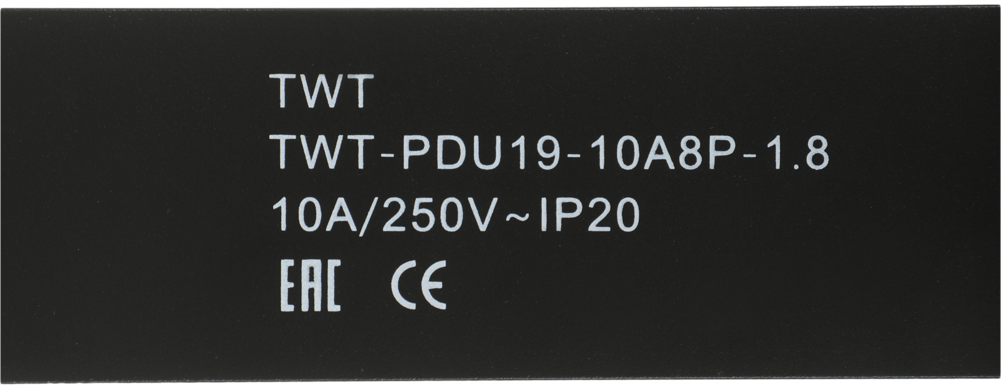 LANMASTER TWT-PDU19-10A8P-1.8