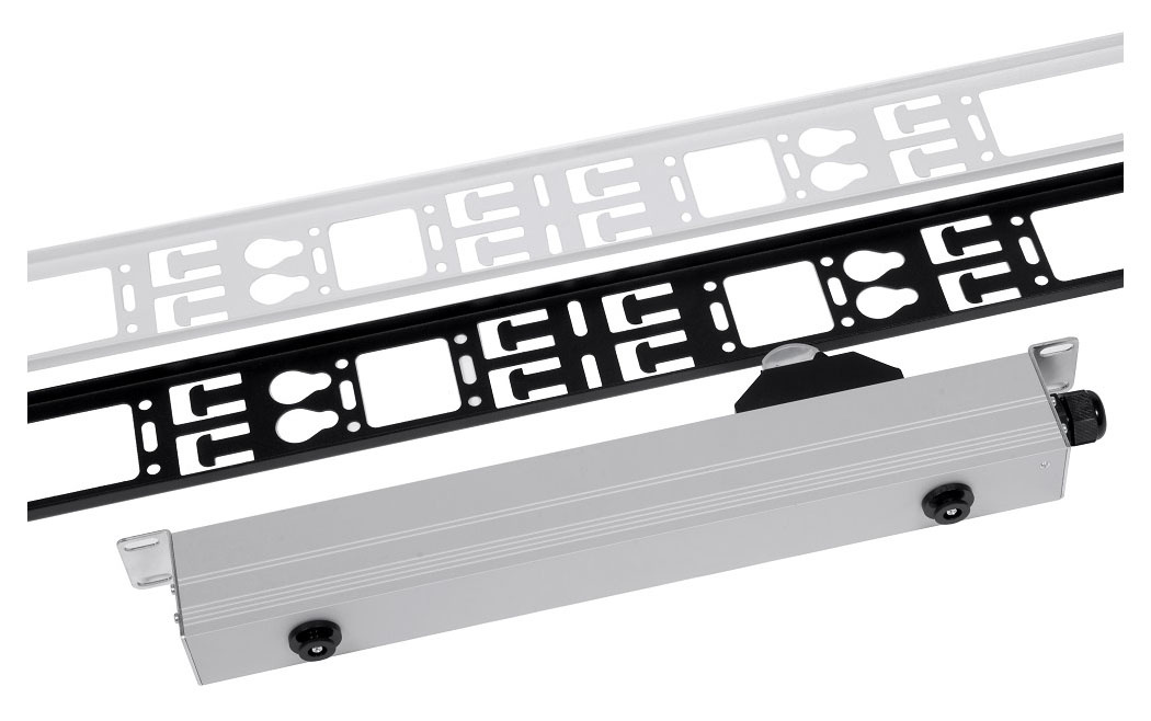 ЦМО Вертикальный кабельный органайзер в шкаф, ширина 75 мм 42U, цвет черный (ВКО-М-42.75-9005)