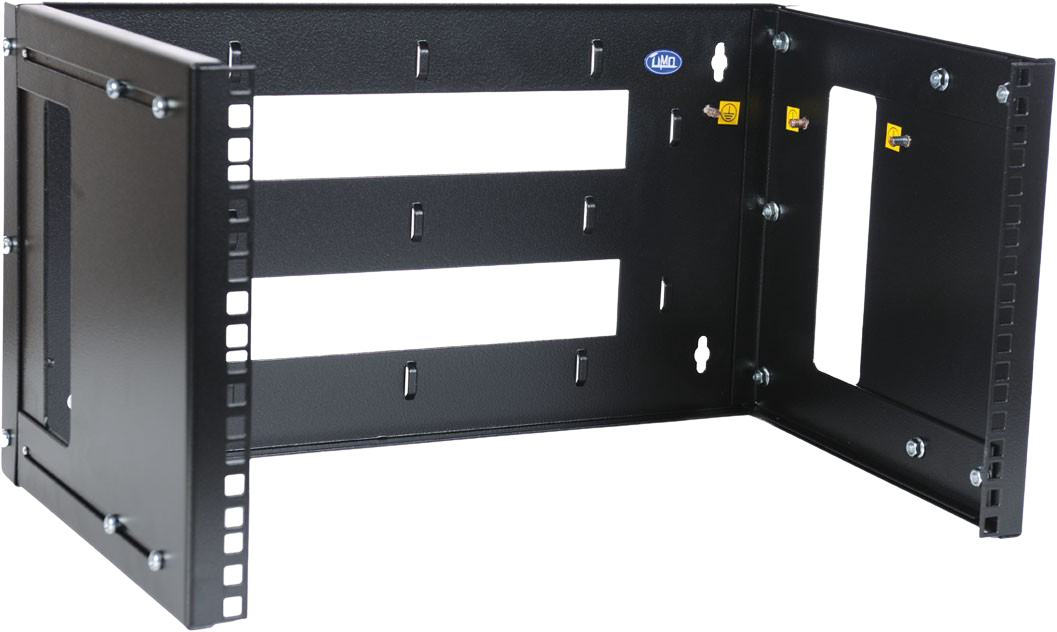 ЦМО Кронштейн настенный 3U, регулируемая глубина 300-450 мм,цвет черный  [КНО-М-3U-9005]