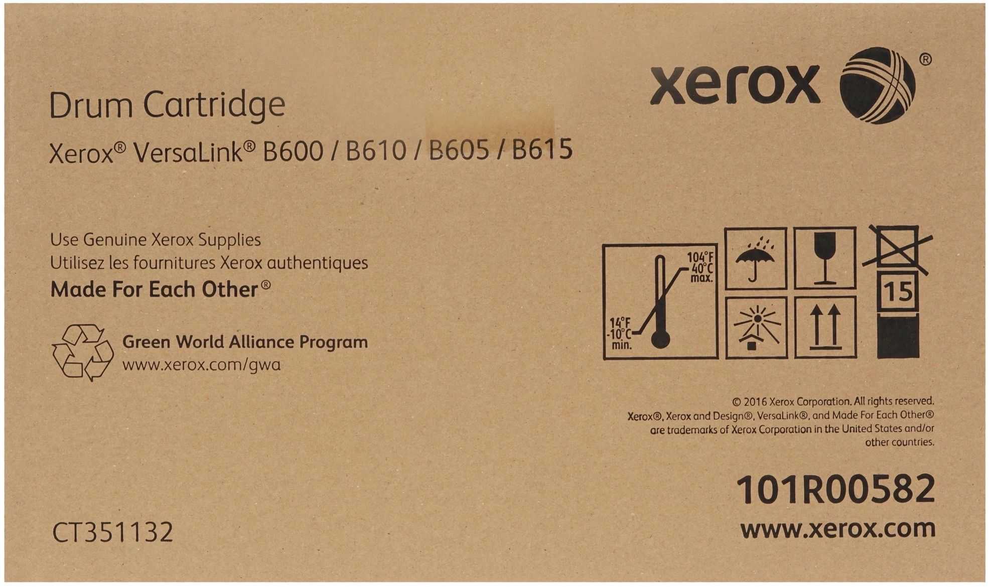 Xerox HVD 101R00582