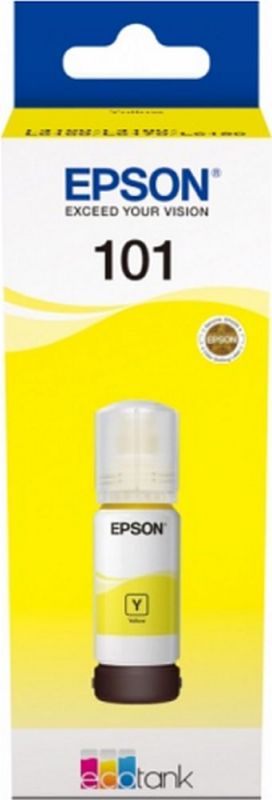 EPSON C13T03V44A Контейнер  101 с желтыми чернилами для  L4150/L4160/L6160/L6170/L6190, L6290 70 мл.