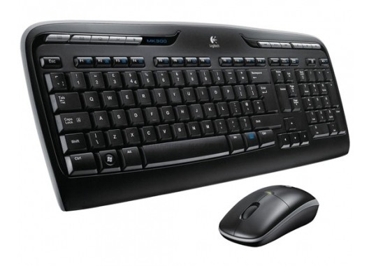 920-003995 Logitech Клавиатура + мышь MK330 USB Wireless Desktop оригинальная заводская гравировка RU/LAT