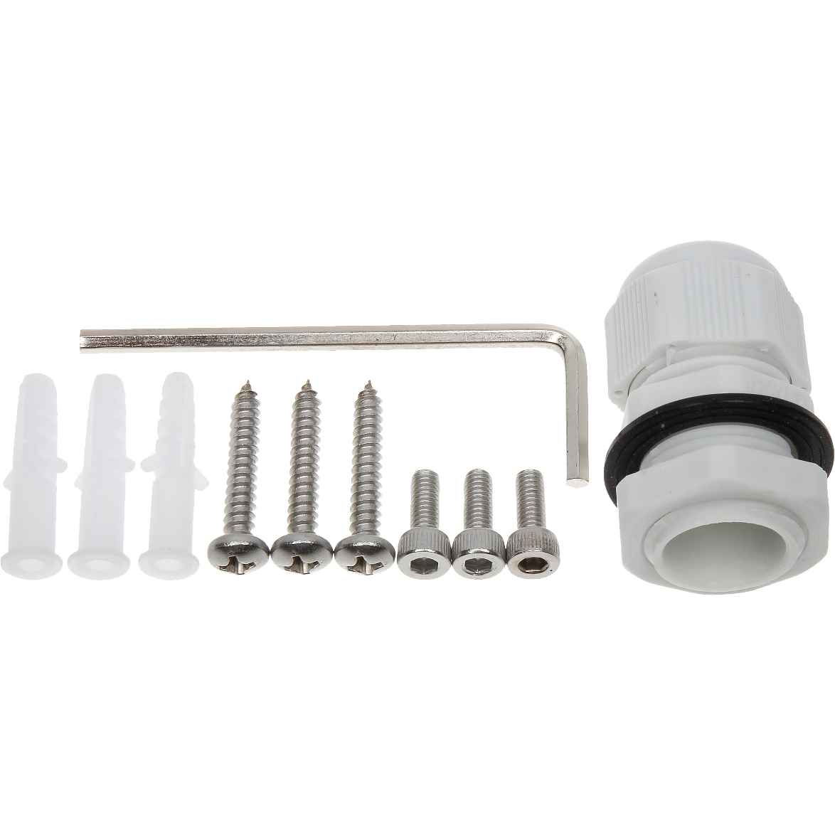 DAHUA DH-PFA135 Монтажная коробка, алюминий, влагозащита, для цилиндрических видеокамер и видеокамер в корпусе типа "шар", 3 винта