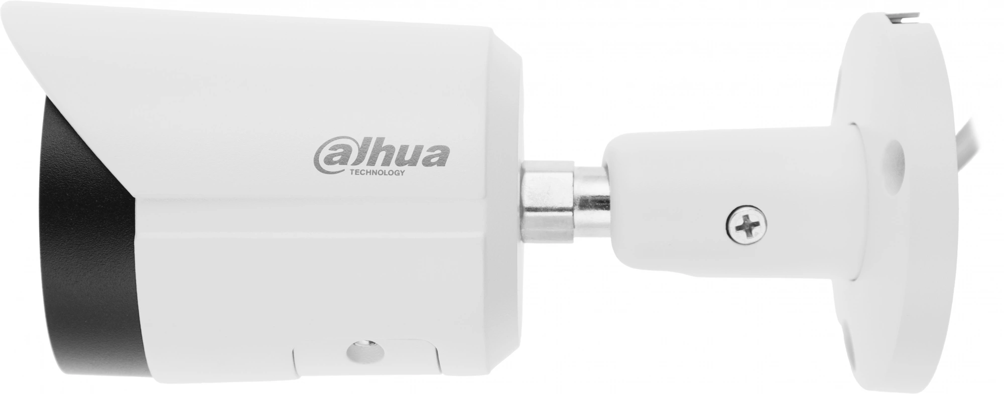 DAHUA DH-IPC-HFW2449SP-S-IL-0360B Уличная цилиндрическая IP-видеокамера SmartDualLight 4Мп, 1/2.9” CMOS, объектив 3.6мм, видеоаналитика, микрофон, ИК 30м, LED 30м, IP67, металл