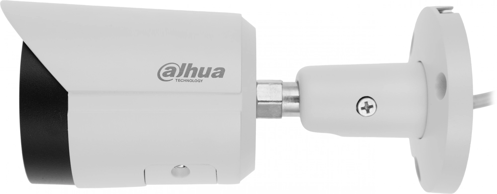 DAHUA DH-IPC-HFW2449SP-S-IL-0280B Уличная цилиндрическая IP-видеокамера SmartDualLight 4Мп, 1/2.9” CMOS, объектив 2.8мм, видеоаналитика, микрофон, ИК 30м, LED 30м, IP67, металл