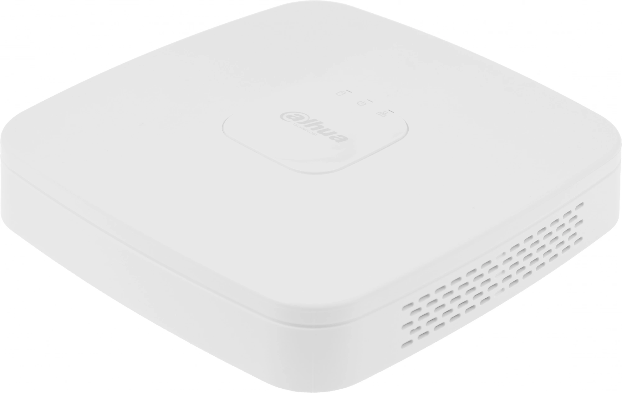 DAHUA DHI-NVR2104-I2 4-канальный IP-видеорегистратор 4K и H.265+, видеоаналитика, входящий поток до 80Мбит/с, 1 SATA III до 10Тбайт