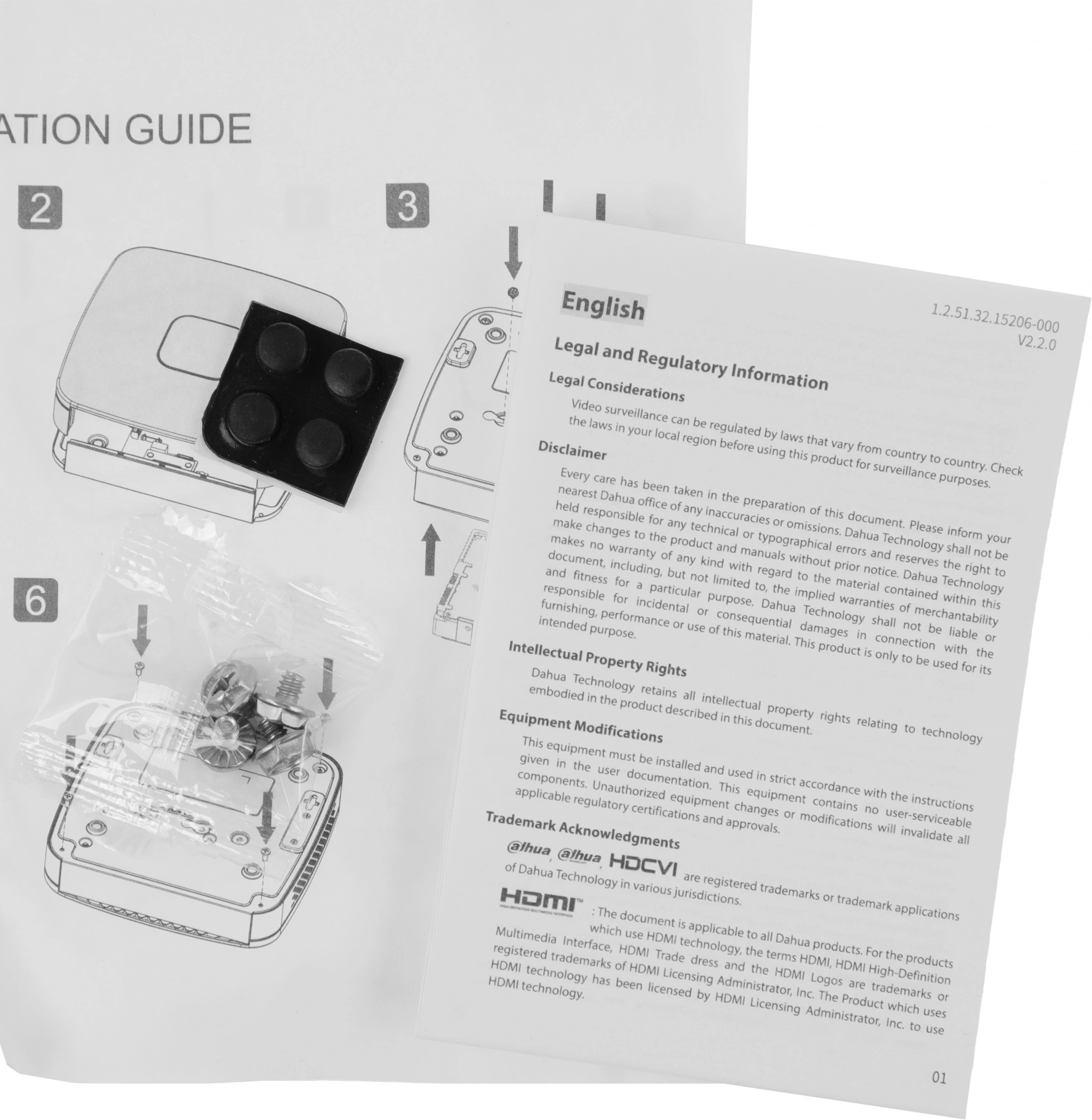 DAHUA DHI-NVR2104-I2 4-канальный IP-видеорегистратор 4K и H.265+, видеоаналитика, входящий поток до 80Мбит/с, 1 SATA III до 10Тбайт