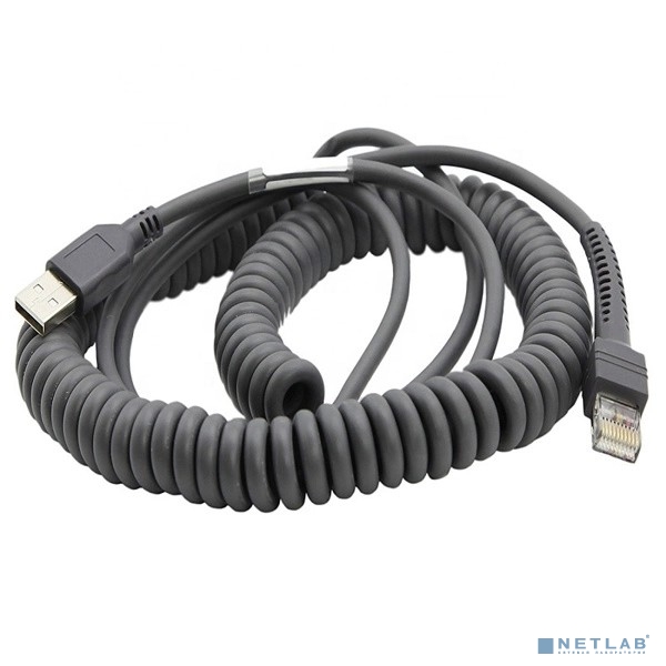 Кабель CABLE - SHIELDED USB: SERIES A, 12', COILED, BC1.2 (HIGH CURRENT), -30C