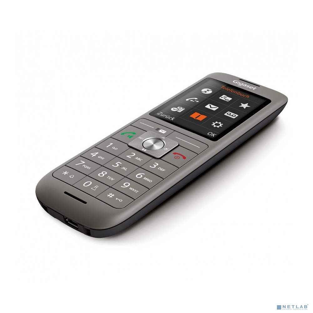 Gigaset [S30852-H2862-S301] Доп. трубка CL660HX Радиотелефон Anthracite