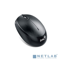Genius Мышь Micro Traveler 9000BT V2 Iron Gray { Bluetooth V4.0, компактная, прорезиненные вставки, оптическая, 800/1000/1200/1600 dpi, аккумулятор, USB} [31030299100]