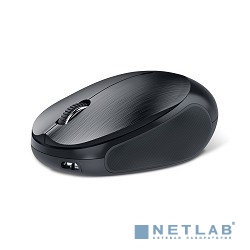 Genius Мышь Micro Traveler 9000BT V2 Iron Gray { Bluetooth V4.0, компактная, прорезиненные вставки, оптическая, 800/1000/1200/1600 dpi, аккумулятор, USB} [31030299100]