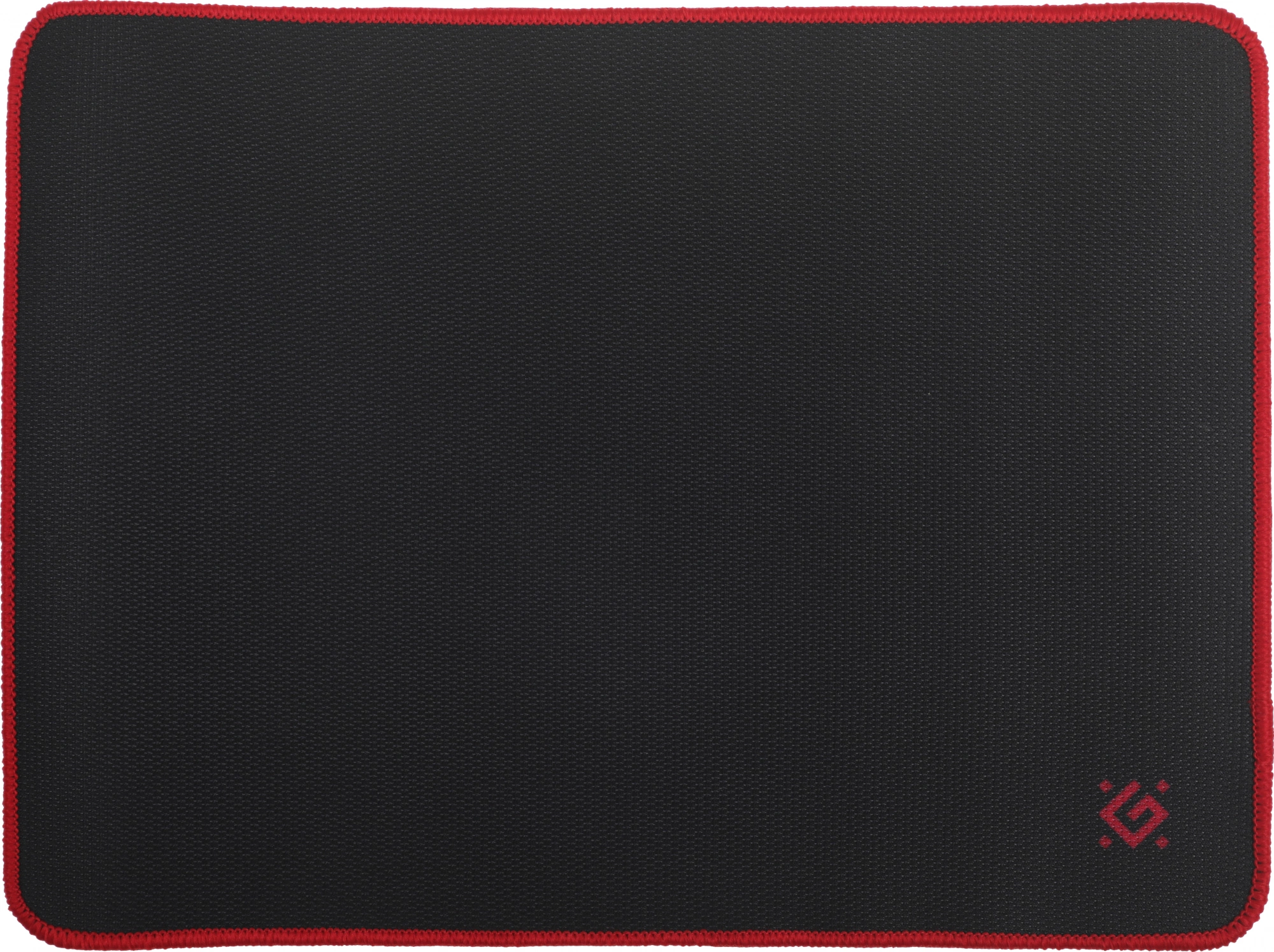 Defender Игровой коврик Black M 360x270x3 мм, ткань+резина [50560]