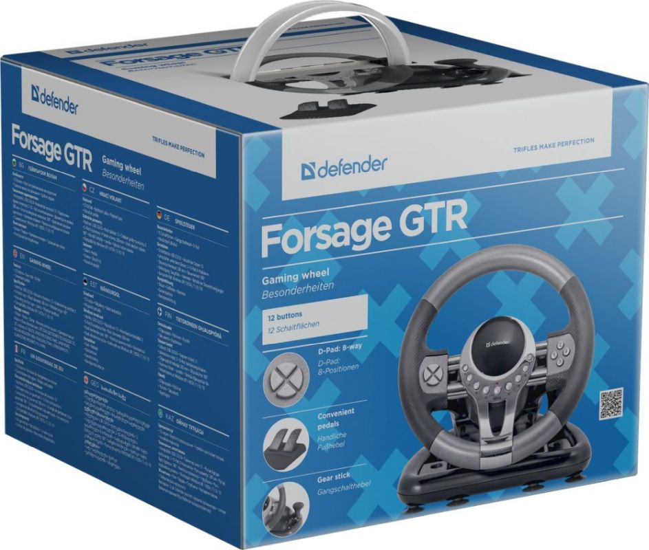 DEFENDER FORSAGE [64367] {12 кн+2перекл.+1перекл. 8-ми позиц., USB}