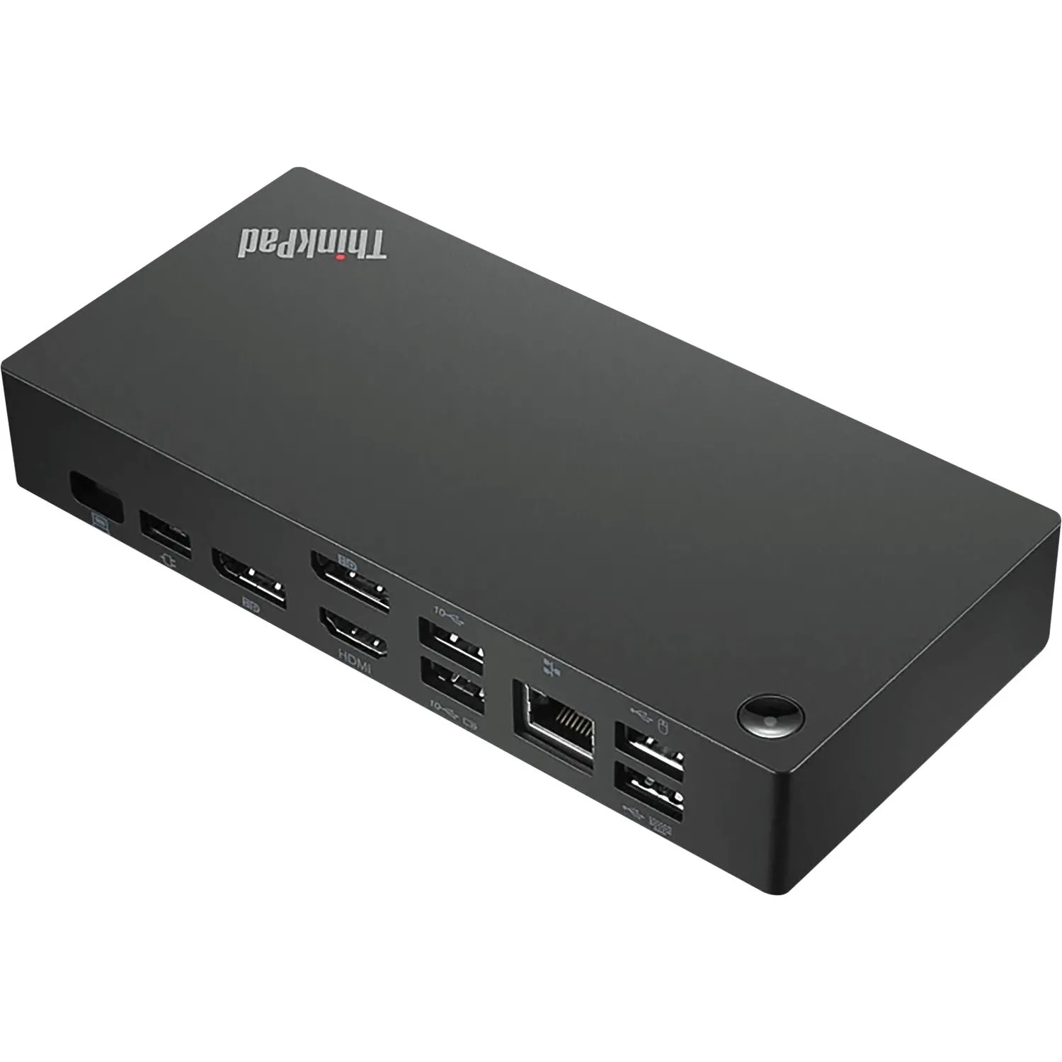 Lenovo [40AY0090EU] ThinkPad Universal USB-C Dock  2x DP 1.4, 1x HDMI 2.0, 3x USB 3.1, 2x USB 2.0, 1x USB-C, 1x RJ-45, 1x Combo Audio Jack 3.5mm