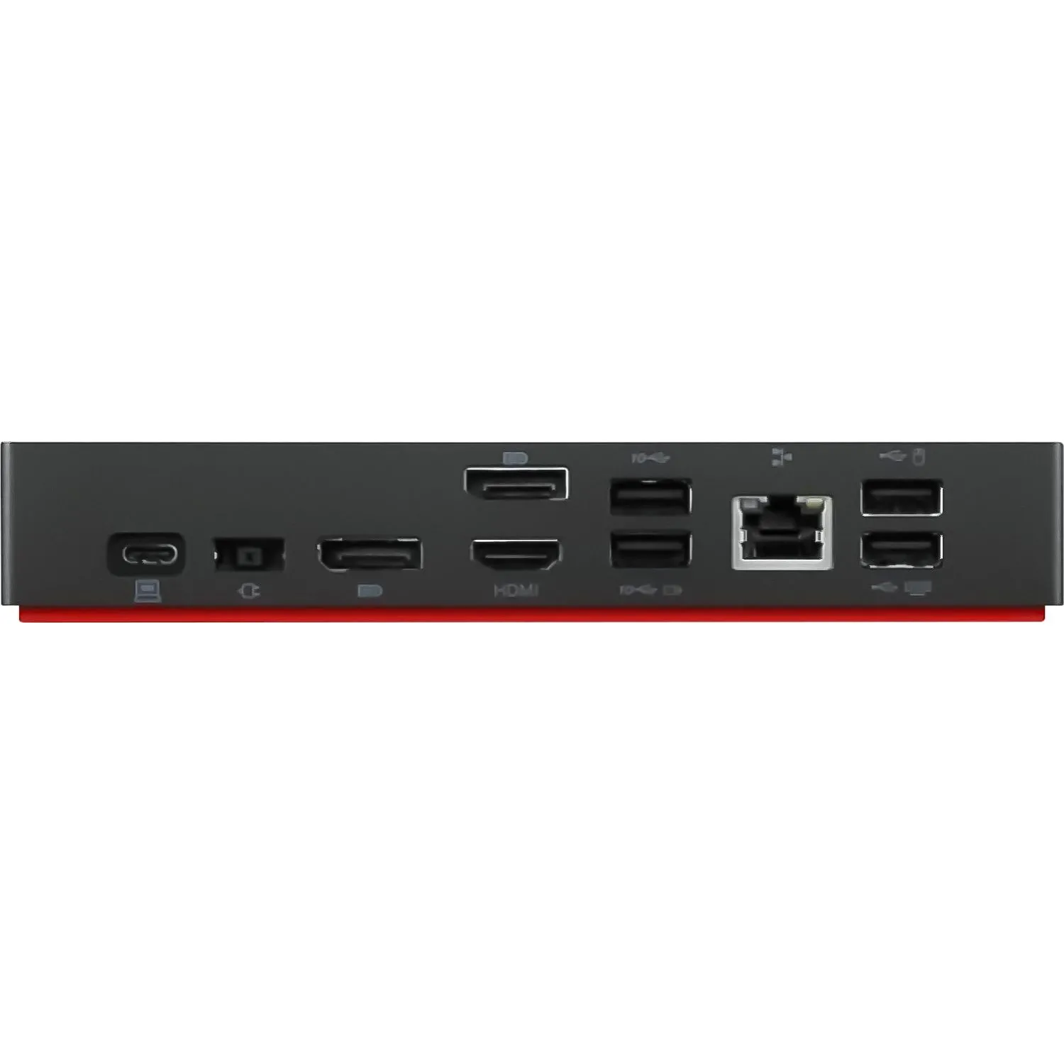 Lenovo [40AY0090EU] ThinkPad Universal USB-C Dock  2x DP 1.4, 1x HDMI 2.0, 3x USB 3.1, 2x USB 2.0, 1x USB-C, 1x RJ-45, 1x Combo Audio Jack 3.5mm