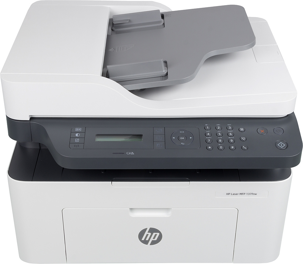 HP Laser MFP 137fnw (4ZB84A) {p/c/s/f , A4, 1200dpi, 20 ppm, 128Mb, USB 2.0, Wi-Fi, AirPrint, cartridge 500 pages in box, картридж W1106A}