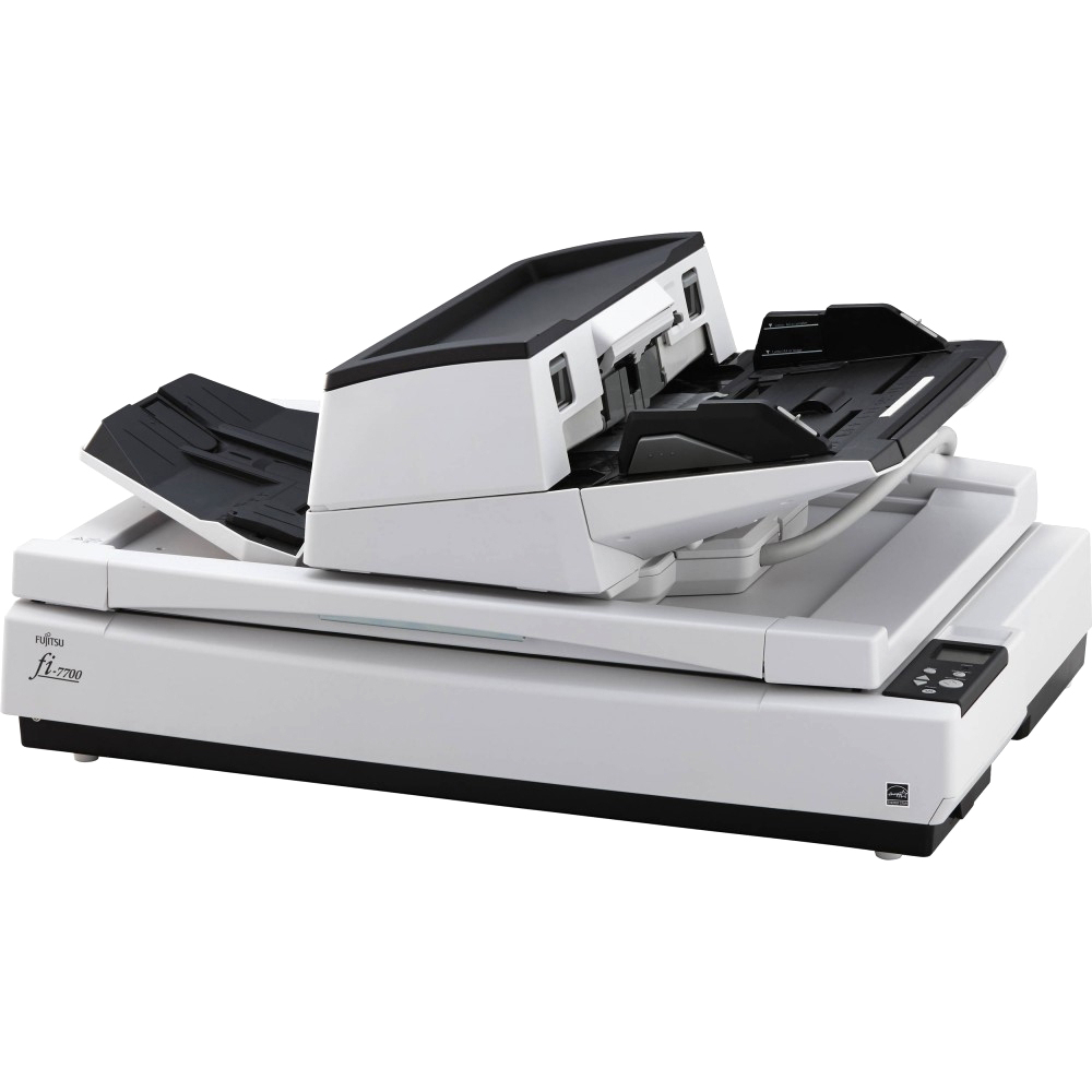 Сканер протяжной (A3) c планшетом, DADF Fujitsu fi-7700