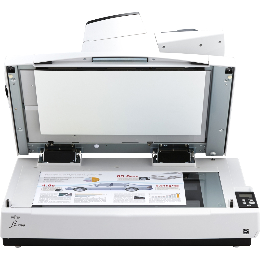 Сканер протяжной (A3) c планшетом, DADF Fujitsu fi-7700