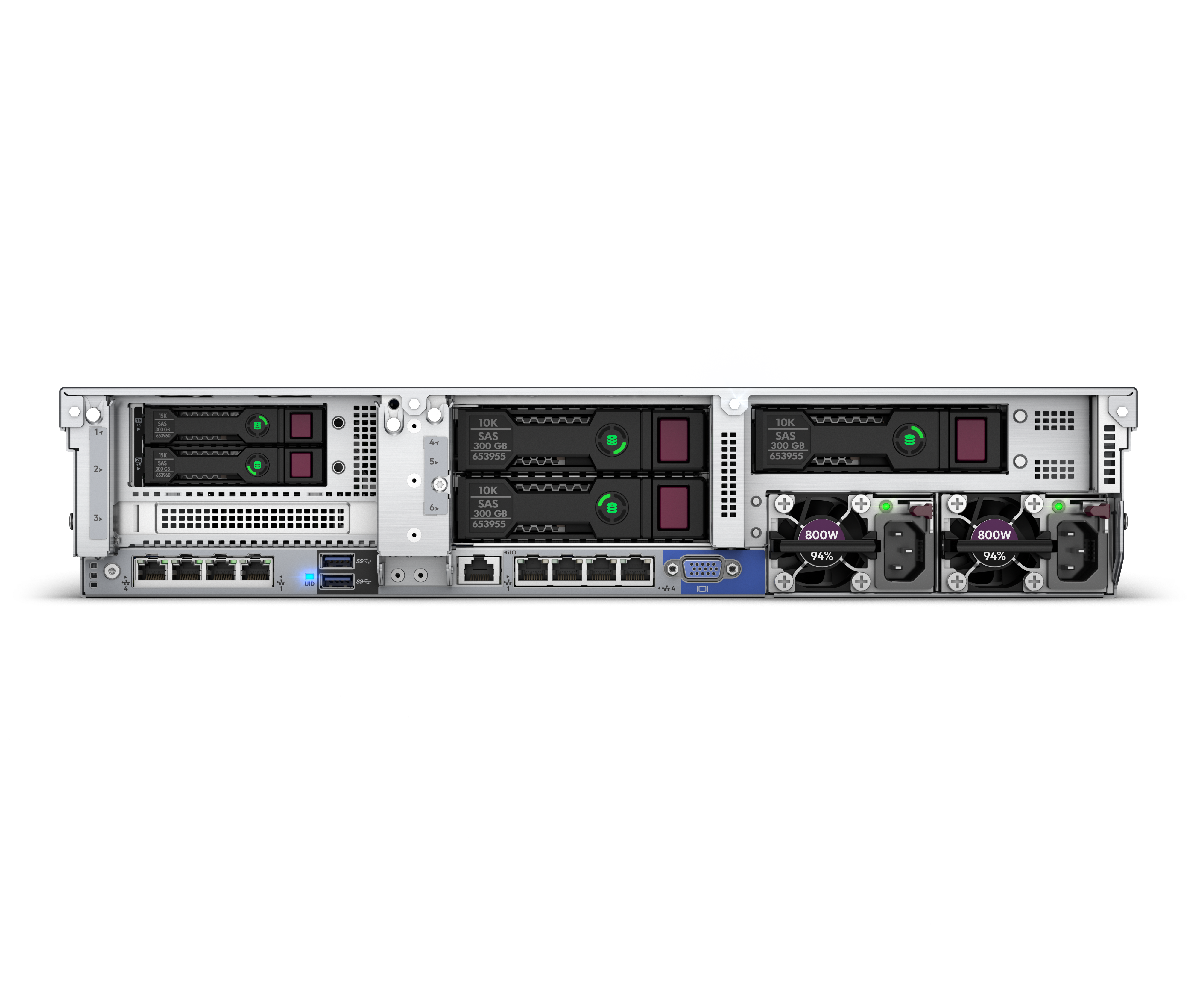 Сервер HPE ProLiant DL380 Gen10 - P/N: 868709-B21