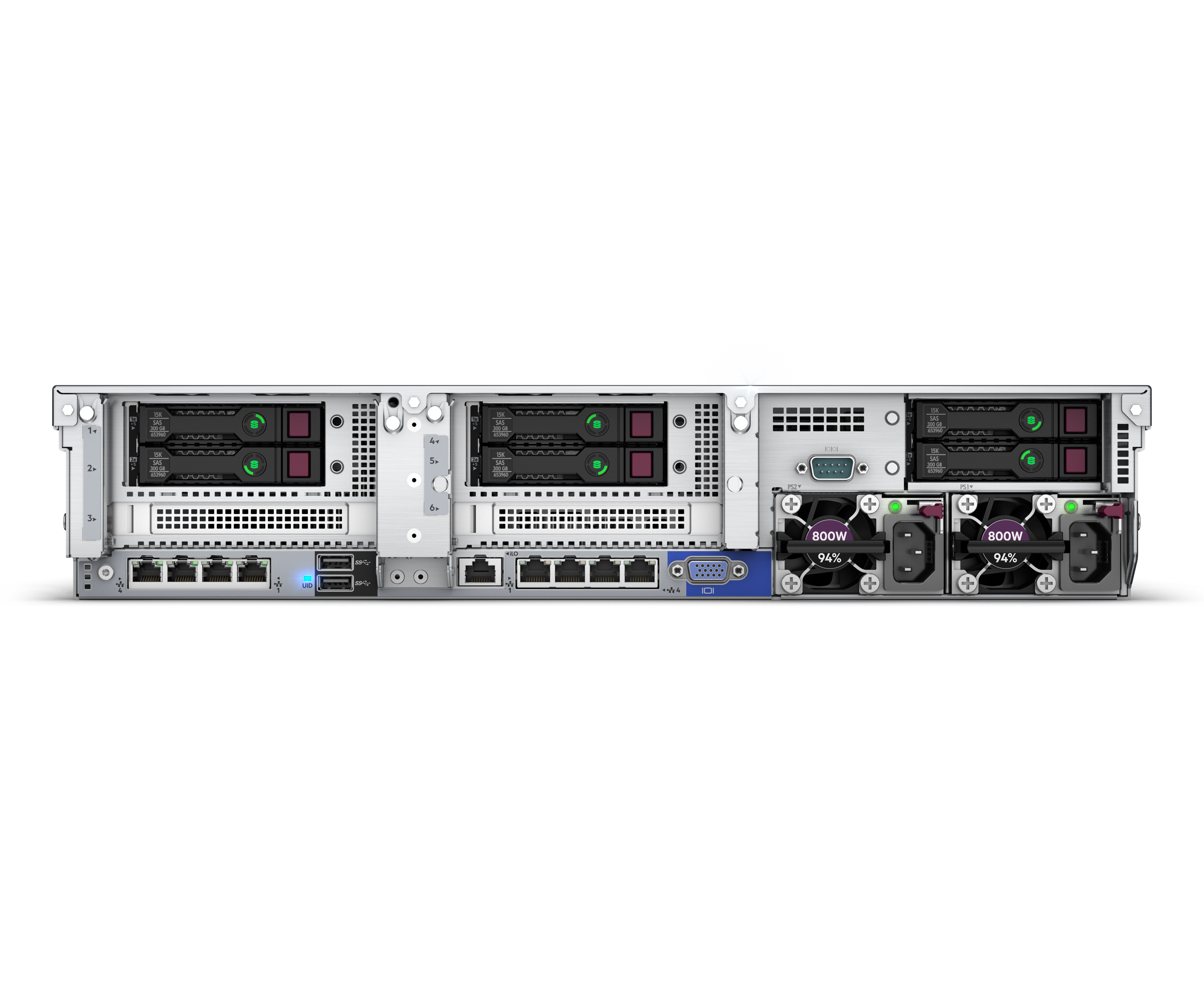 Сервер HPE ProLiant DL380 Gen10 - P/N: P02467-B21