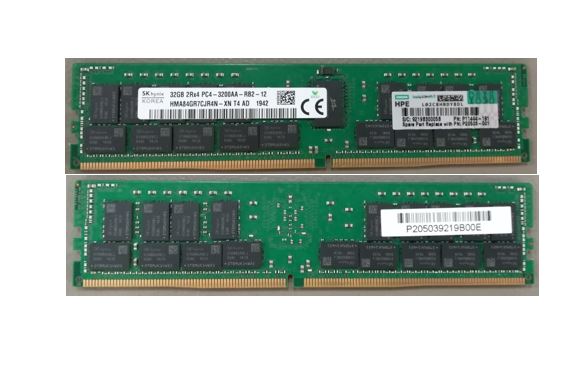 Модуль оперативной памяти P07646-B21: HPE 32GB (1x32GB) Dual Rank x4 DDR4-3200 CAS-22-22-22 Registered Smart Memory Kit (для систем с процессорами AMD)