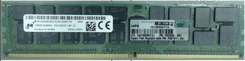 Модуль оперативной памяти P00928-K21: HPE 128GB (1x128GB) Octal Rank x4 DDR4-2933 CAS-24-21-21 Load Reduced 3DS Smart Memory Kit (для систем с процессорами Intel) Модуль оперативной памяти P00928-K21: HPE 128GB (1x128GB) Octal Rank x4 DDR4-2933 CAS-24-21-21 Load Reduced 3DS Smart Memory Kit (для систем с процессорами Intel)