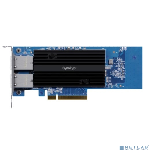 Synology E10G30-T2 Сетевой адаптер PCIE 10GB Synology E10G30-T2 Сетевой адаптер PCIE 10GB