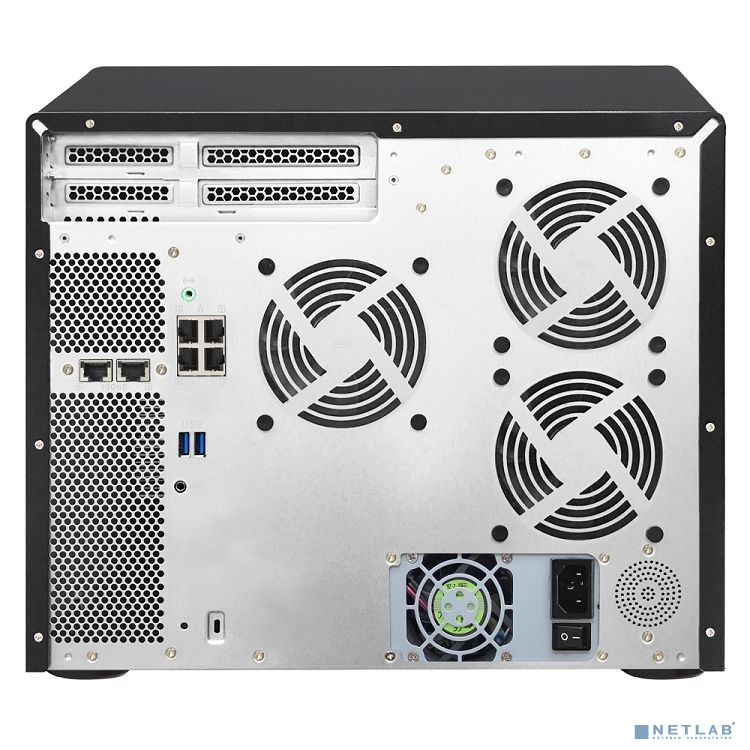 QNAP TS-1685-D1531-16G Сетевое хранилище 16-tray w/o HDD (12 x 2.5"/3.5" and 4 x 2.5" SSD slot), 6xM.2 Slot, 6-core Intel Xeon D-1531, 2.2 GHz, 16GB RAM (8GB UDIMM x 2) up to 128GB (32GBx4) QNAP TS-1685-D1531-16G Сетевое хранилище 16-tray w/o HDD (12 x 2.5"/3.5" and 4 x 2.5" SSD slot), 6xM.2 Slot, 6-core Intel Xeon D-1531, 2.2 GHz, 16GB RAM (8GB UDIMM x 2) up to 128GB (32GBx4)