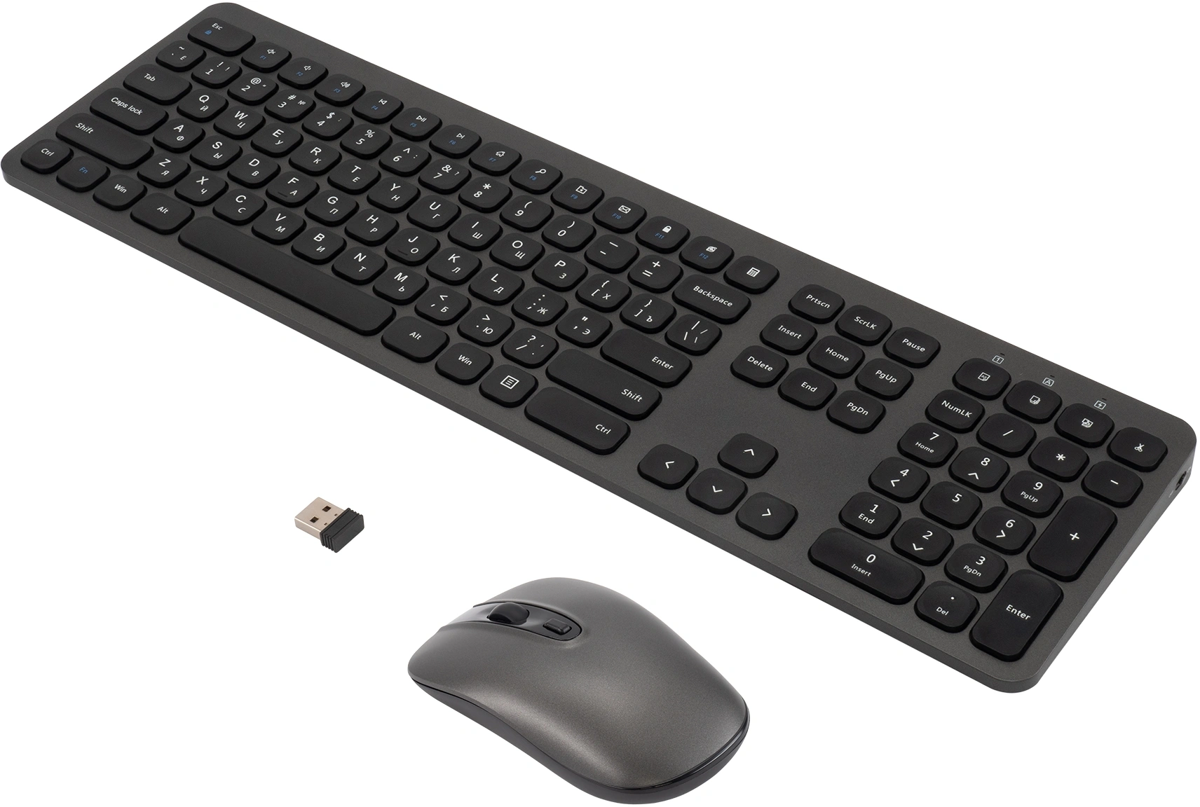 Digma PRO Unity [DM23P3-8CXU02] Grey/Black 23.8" {FHD i3-1315U/8GB/256GB SSD/Ubuntuo/kb/m}