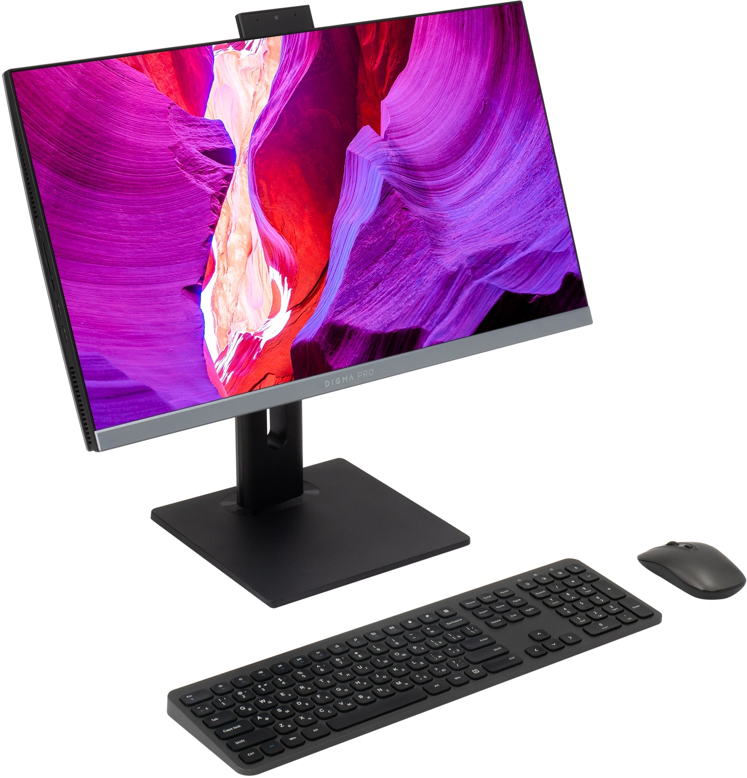 Digma PRO Unity [DM23P3-8CXW02] Grey/Black 23.8&quot; {FHD i3-1215U/8GB/256GB SSD/W11Pro/kb/m}