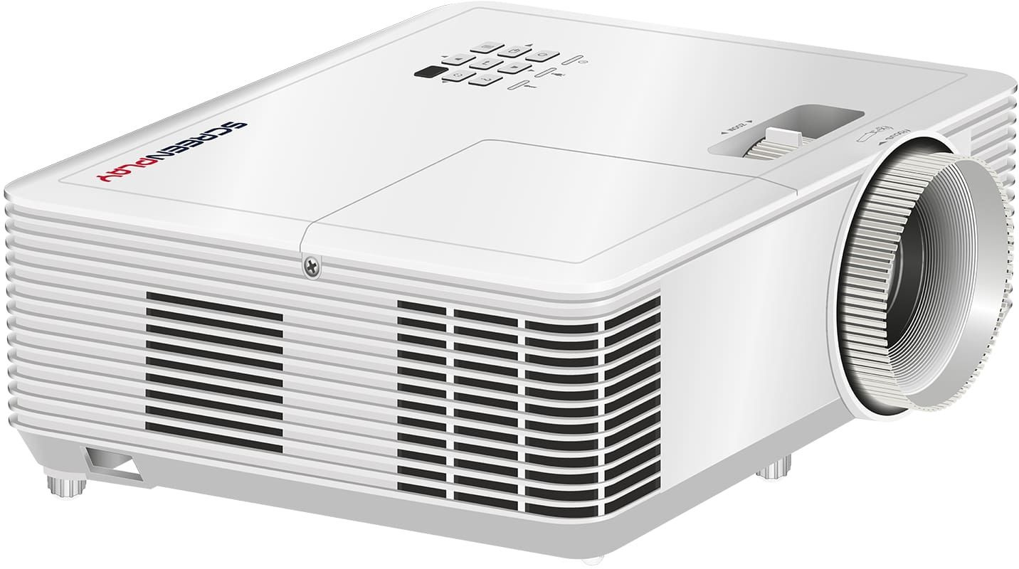 INFOCUS SP226 Проектор ScreenPlay {DLP, 4000 lm, WXGA, 30 000:1, 1.54~1.72:1, 2xHDMI 1.4, VGA in/out, S-Video, 3.5mm in/out, USB-A, RS-232, лампа 15 000ч.(ECO mode), 10W, 27дБ, 2,9 кг, БЕЛЫЙ}