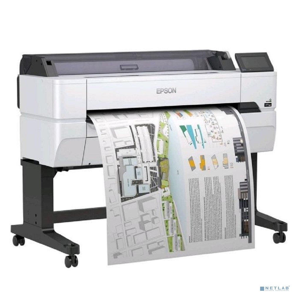 Плоттер струйный Epson SureColor SC-T5405 (A0; 36 (914 мм); 4-цветная струйная печать; 2400 x 1200;  22 сек А1 USB; LAN; Wifi)