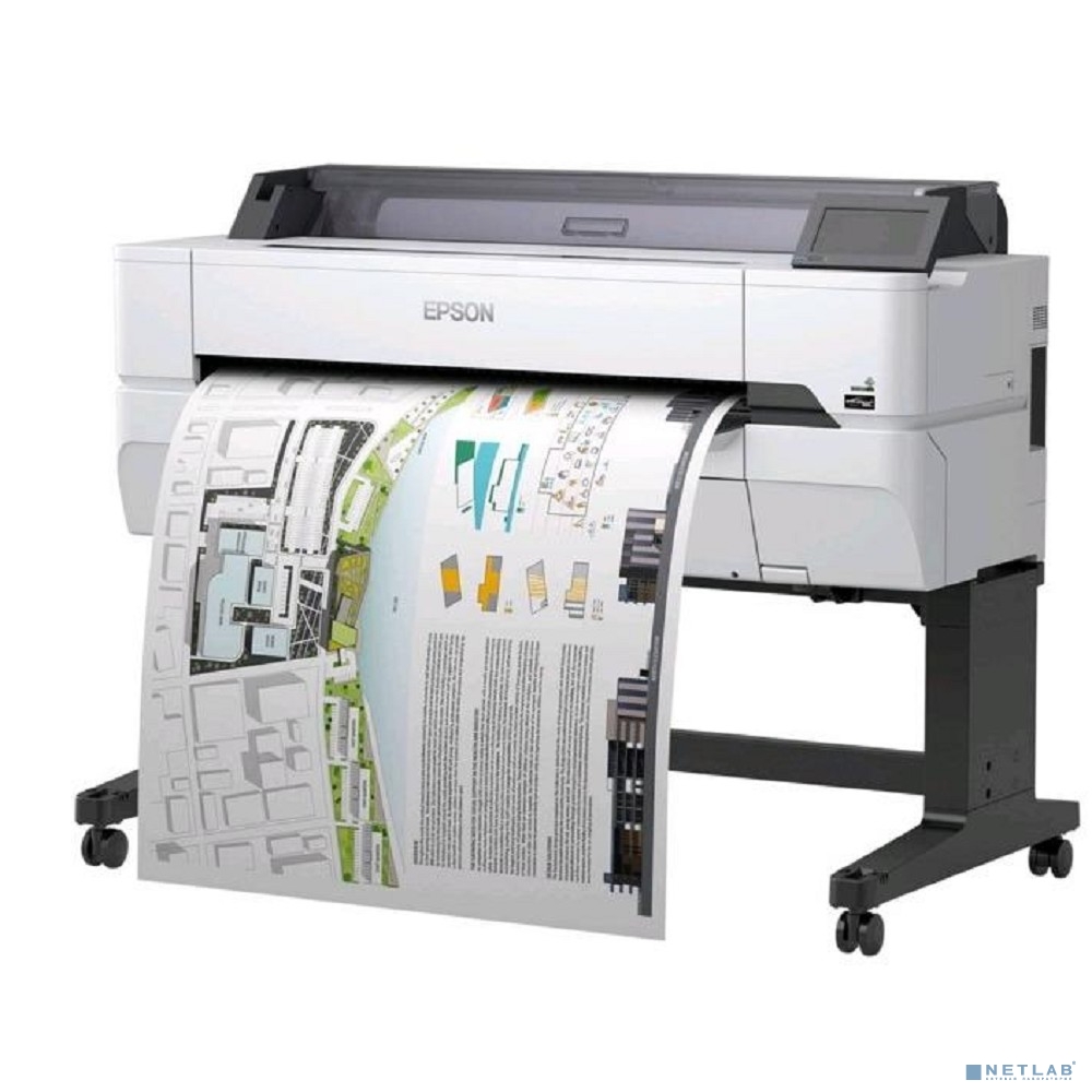 Плоттер струйный Epson SureColor SC-T5405 (A0; 36 (914 мм); 4-цветная струйная печать; 2400 x 1200;  22 сек А1 USB; LAN; Wifi)