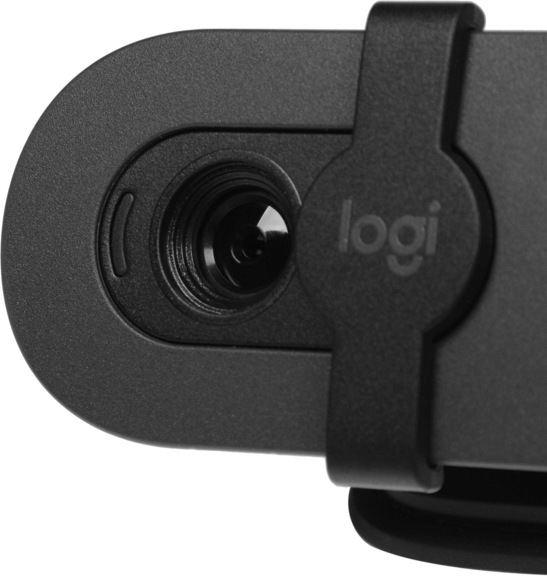 Камера Web Logitech HD Webcam Brio 90 графитовый 2Mpix (1920x1080) USB Type-C с микрофоном (960-001581)