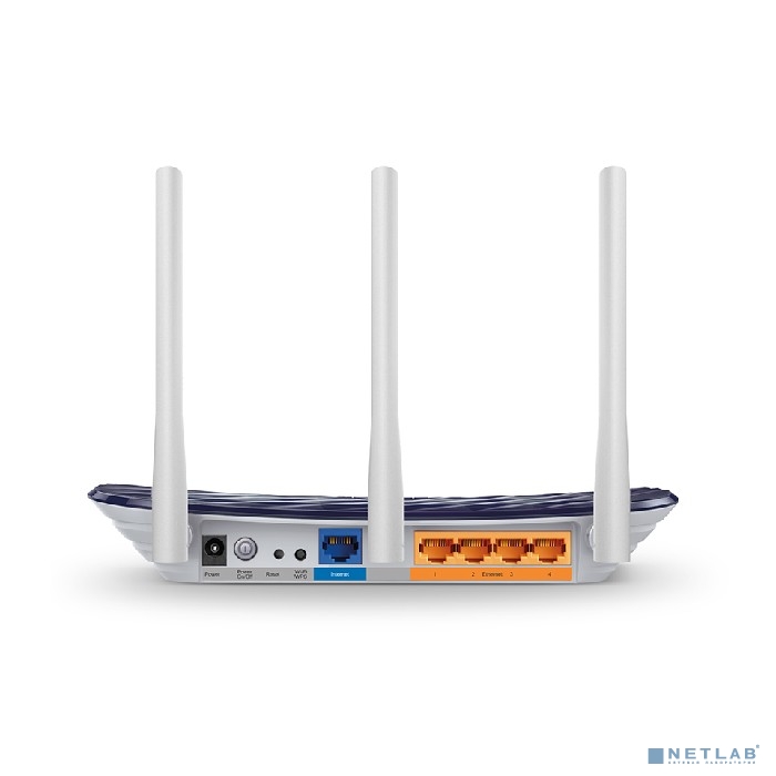 Роутер беспроводной TP-Link Archer C20(ISP) AC750 10/100BASE-TX синий