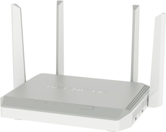 Keenetic Giant (KN-2610) Гигабитный интернет-центр с двухдиапазонным Mesh Wi-Fi AC1300, двухъядерным процессором, 9-портовым коммутатором Smart Pro, портами SFP, USB 3.0 и 2.0