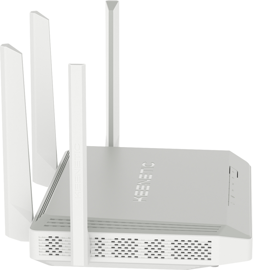 Keenetic Peak (KN-2710) Гигабитный интернет-центр с двухдиапазонным Mesh Wi-Fi AC2600, двухъядерным ARM-процессором, 10-портовым коммутатором Smart Pro, портами SFP, USB 3.0 и 2.0