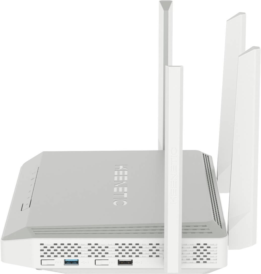 Keenetic Peak (KN-2710) Гигабитный интернет-центр с двухдиапазонным Mesh Wi-Fi AC2600, двухъядерным ARM-процессором, 10-портовым коммутатором Smart Pro, портами SFP, USB 3.0 и 2.0