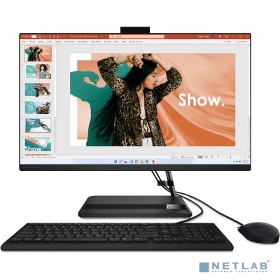 Lenovo IdeaCentre AIO 3 Gen 7 [F0GJ008ERU] Black  27" {FHD /Core i3-1220P/8GB/512GB SSD/UHD Graphics/Win 11 Home}