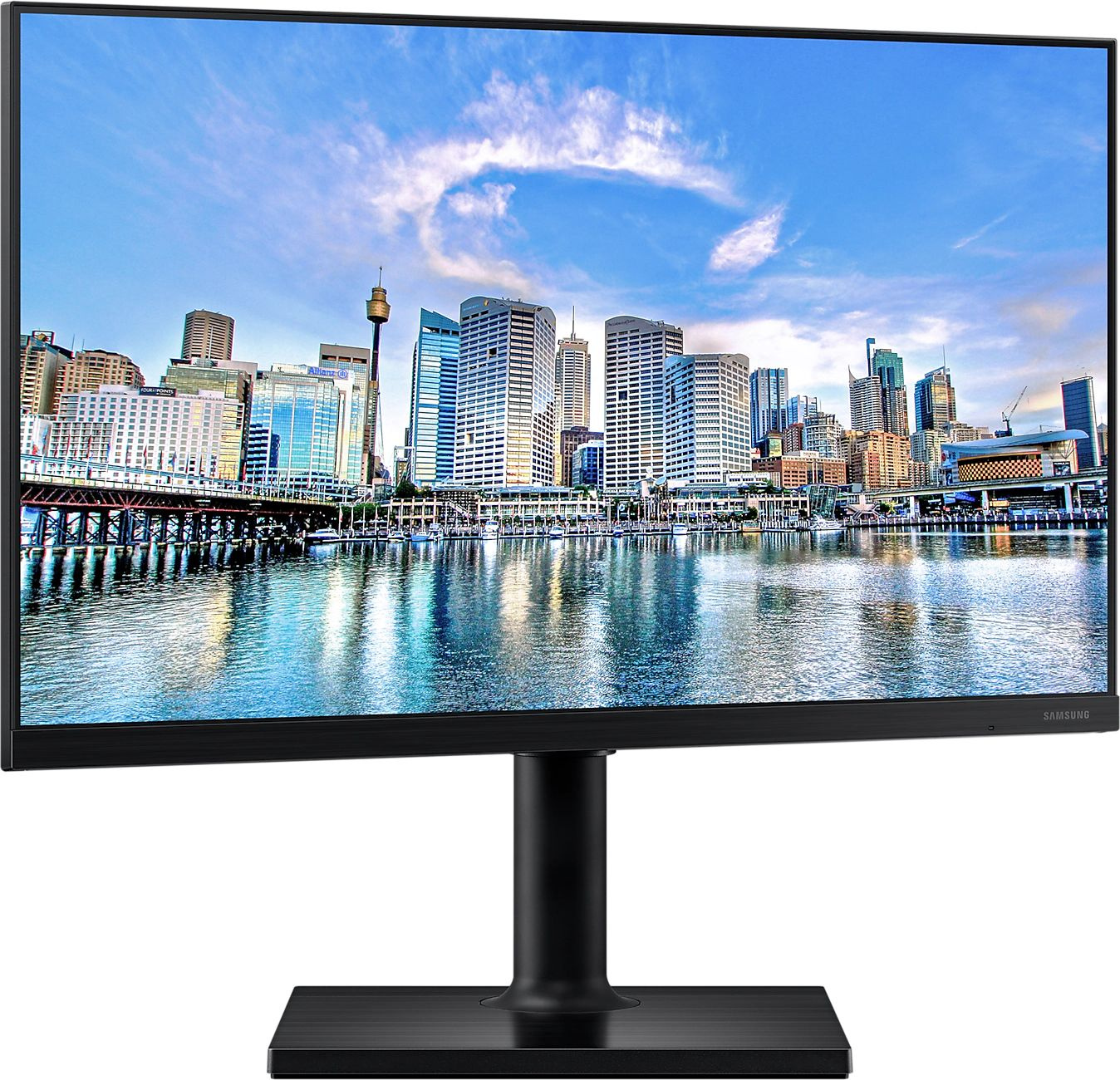 LCD Samsung 27&quot; F27T450FQI черный {PLS 1920x1080 75Hz 5ms 16:9 1000:1 300cd 178/178 2xHDMI DisplayPort 2xUSB2.0 HAS VESA}