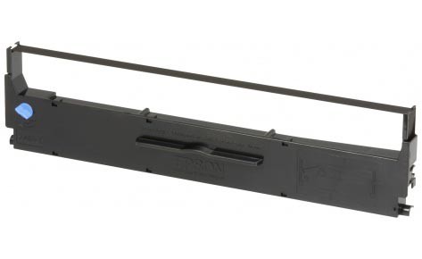 EPSON C13S015637BA Black ribbon cartridge for LX-350//300+II