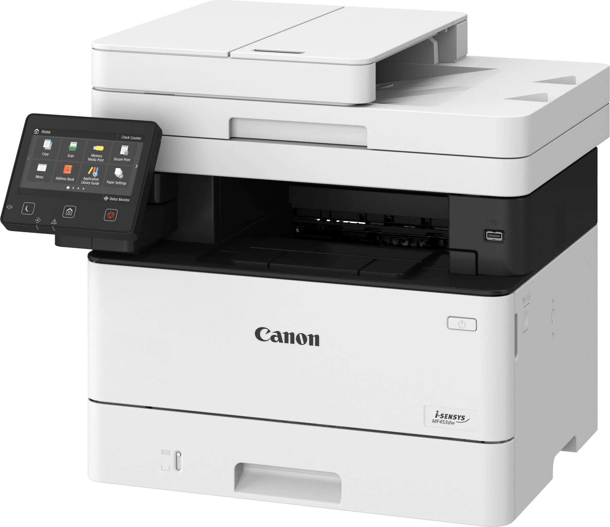 Canon i-SENSYS MF453dw (5161C007) {ч-б лазерный, А4, 40стр./мин.,  600x600, 1024Мб, Wi-Fi,USB , дупл.}