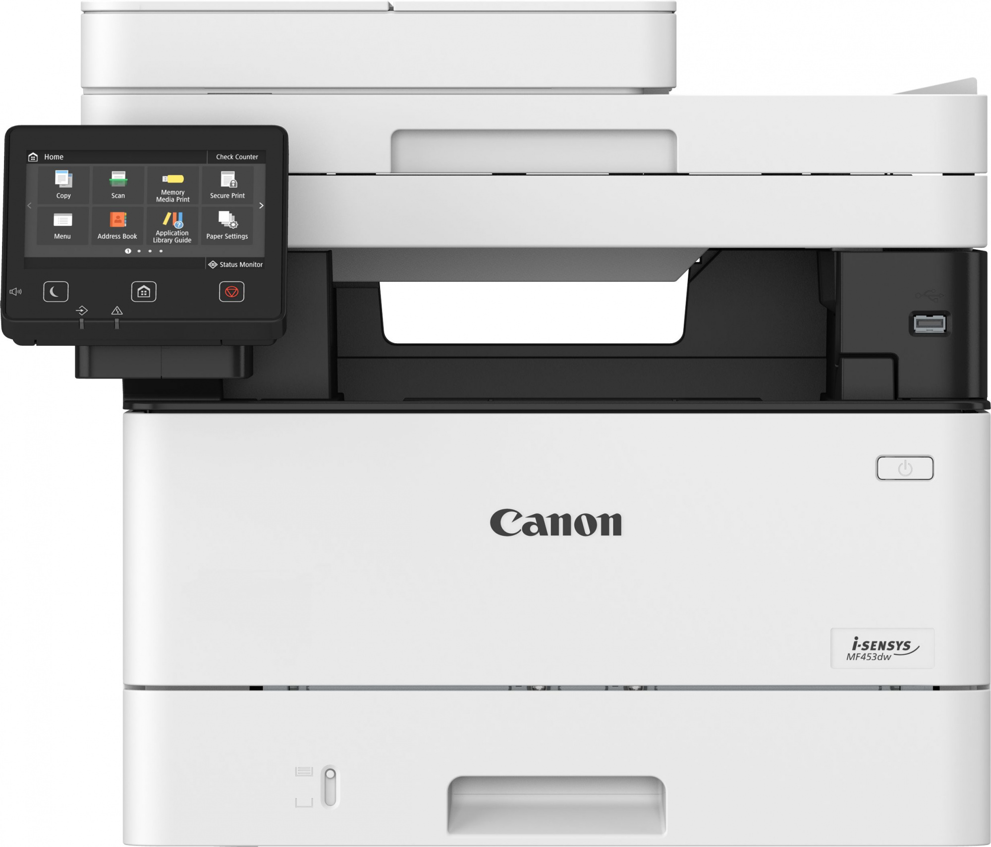 Canon i-SENSYS MF453dw (5161C007) {ч-б лазерный, А4, 40стр./мин.,  600x600, 1024Мб, Wi-Fi,USB , дупл.}