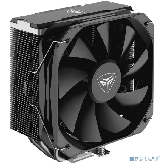 PCCooler K4 BK  {S115X/1200/1700/AM4/AM5 (TDP 230W, 130mm PWM FAN, 4 тепловые трубки 6мм, 400-1600RPM, 18-29dBa)}