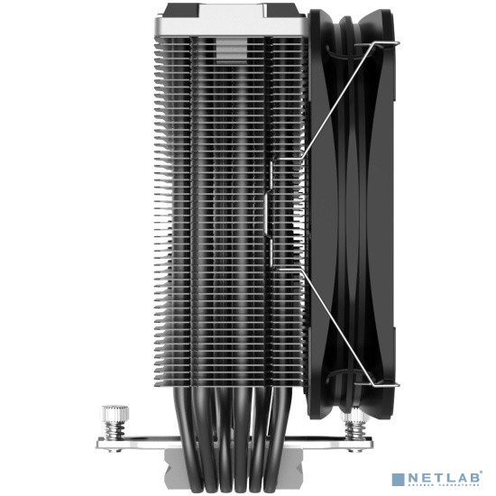 PCCooler K6 BK  {S115X/1200/1700/AM4/AM5 (TDP 240W, 130mm PWM FAN, 6 тепловых трубок 6мм, 400-1600RPM, 18-29dBa)}