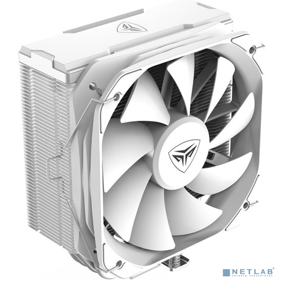 PCCooler K6 WH  {S115X/1200/1700/AM4/AM5 (TDP 240W, 130mm PWM FAN, 6 тепловых трубок 6мм, 400-1600RPM, 18-29dBa)}