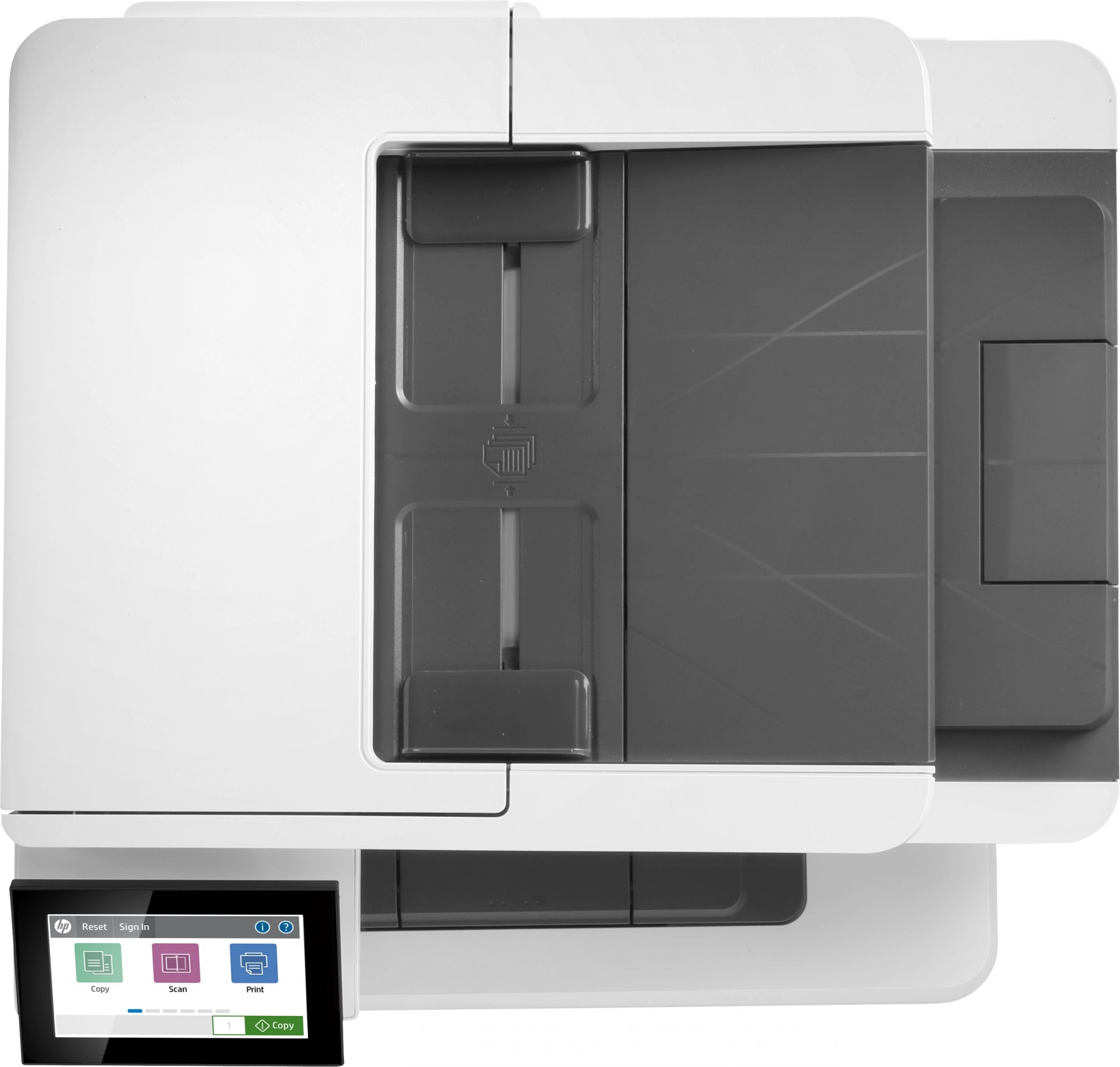 HP LaserJet Ent M430f (3PZ55A) {A4, 1200dpi, 40ppm, 2048Mb, 2лотка(250+100л), duplex, ePrint, USB/GLAN}
